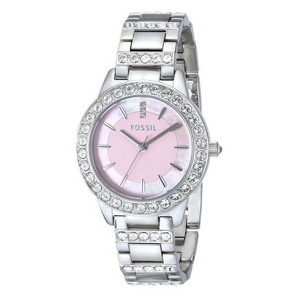 Shop Fossil Women's Jesse Stainless Steel Watch - Free Shipping Today ...
