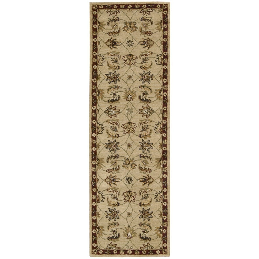 Nourison India House Beige Rug (23 X 76)