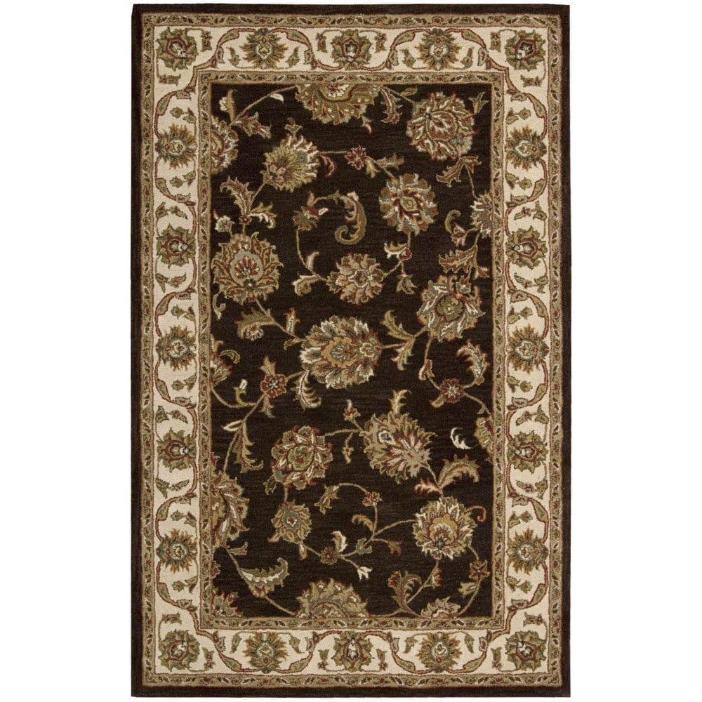 Nourison India House Chocolate Rug (36 X 56)