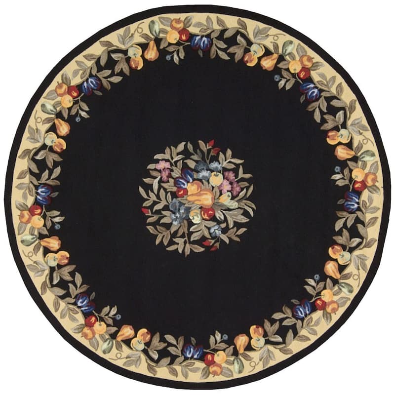 Nourison Everywhere Area Rug - 7'6" Round - Black
