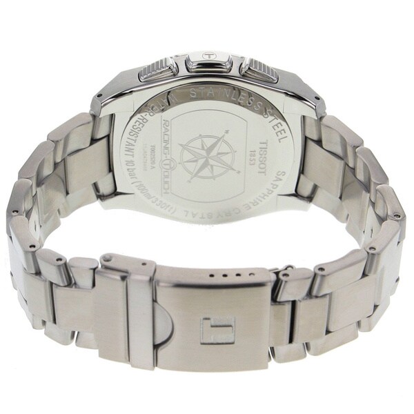 tissot racing touch white dial men's watch t0025201103100