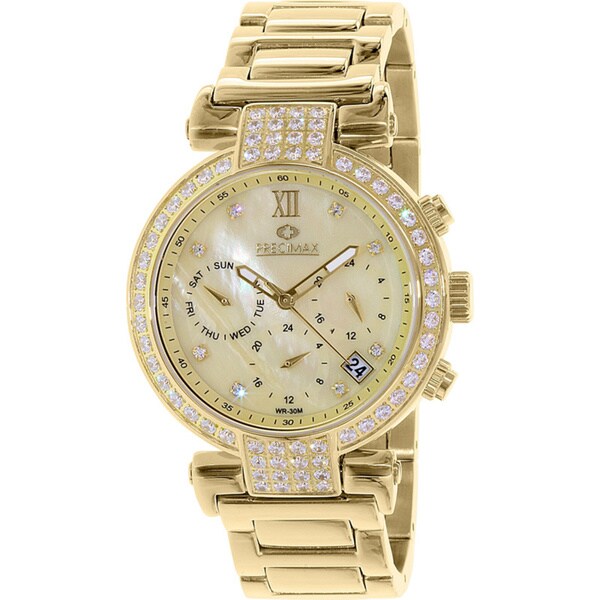 Shop Precimax Women's PX13339 'Siren Elite' Goldtone ...