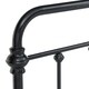Giselle Graceful Lines Victorian Iron Metal Bed by iNSPIRE Q Classic - Thumbnail 13