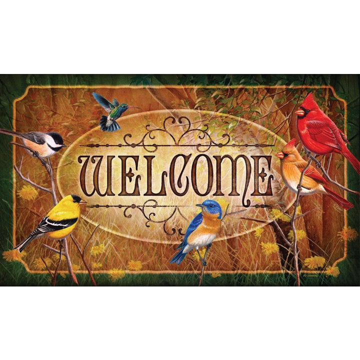 Rivers Edge Welcome Door Mat