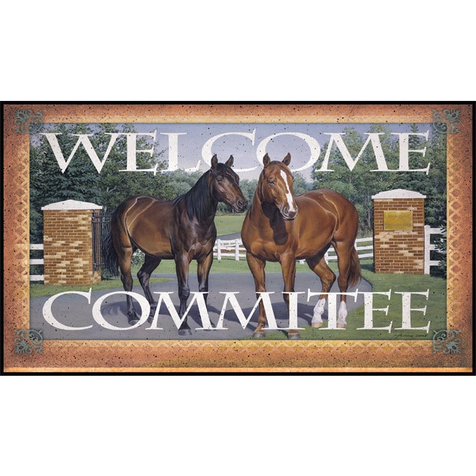 Rivers Edge Welcome Door Mat