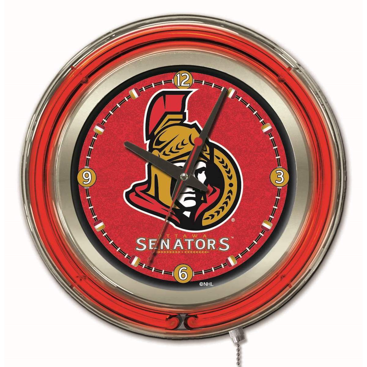 Holland Canadian Nhl Logo Clocks