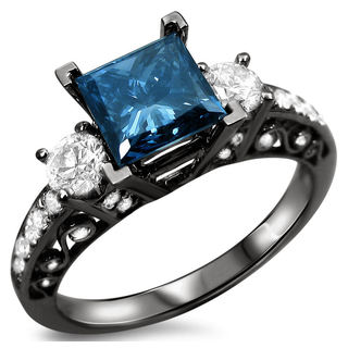 black blue engagement rings find your perfect ring overstockcom shopping - Black And Blue Wedding Rings black blue engagement rings find your perfect ring overstockcom shopping - Black And Blue Wedding Rings