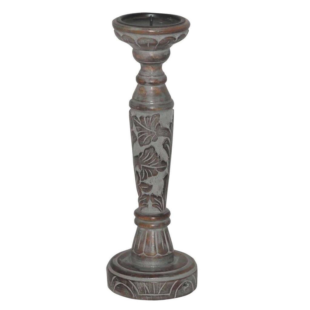 Handmade 12" Candle Stand (India)