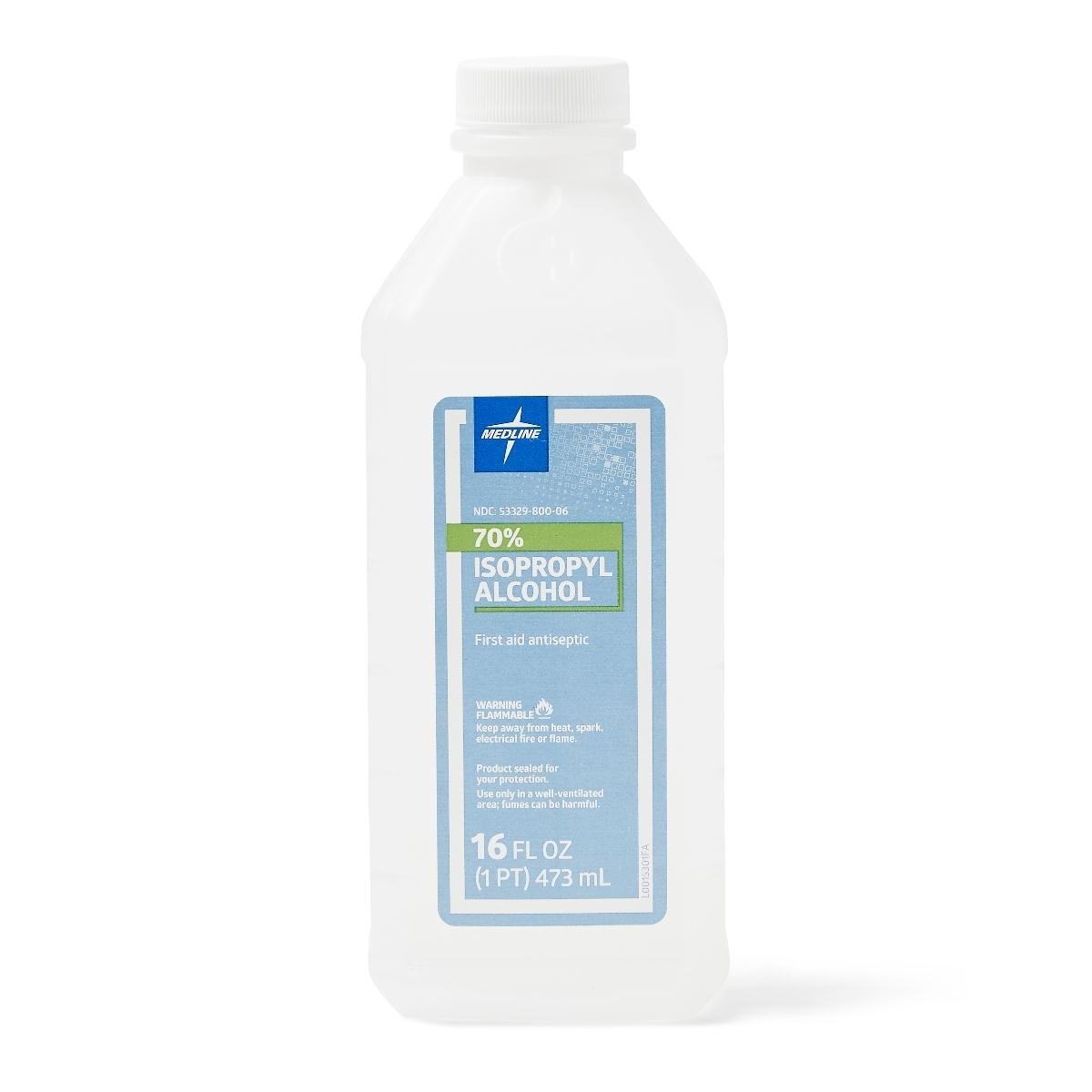 Medline 70 percent Isopropyl Rubbing Alcohol 16 ounce Bottle (case Of 12)