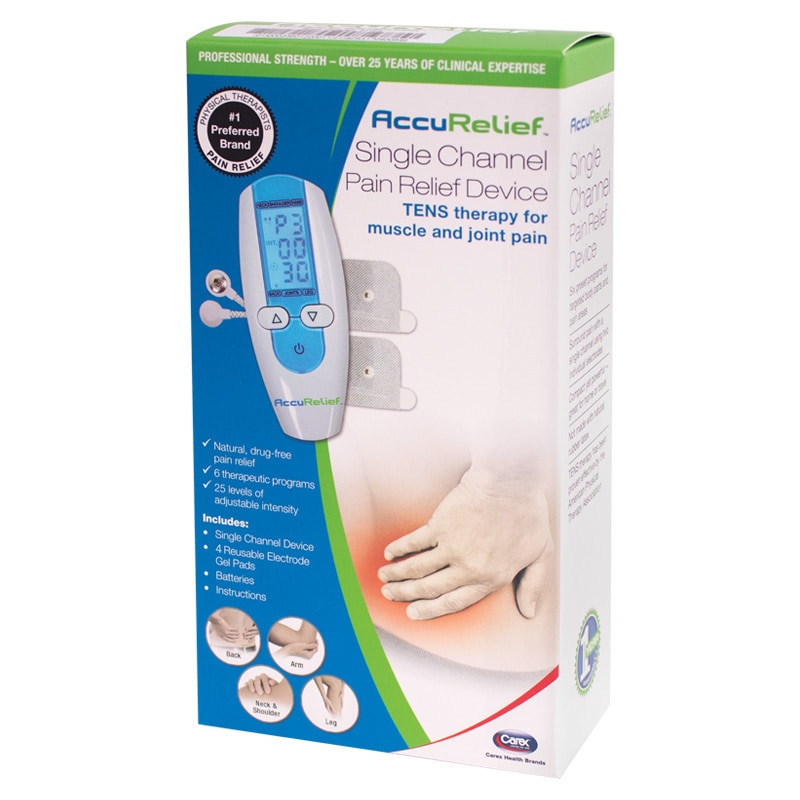 Accurelief Single Channel Tens Electrotherapy Pain Relief Unit