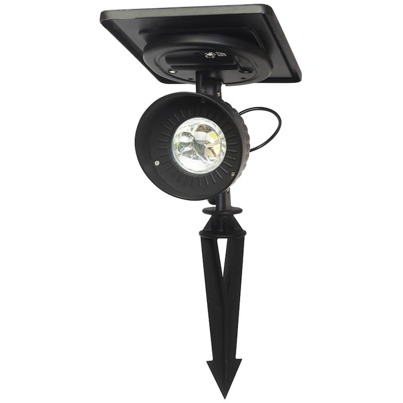 Progressive 100 LM Solar Outdoor Landscape Pathway Accent Spotlight