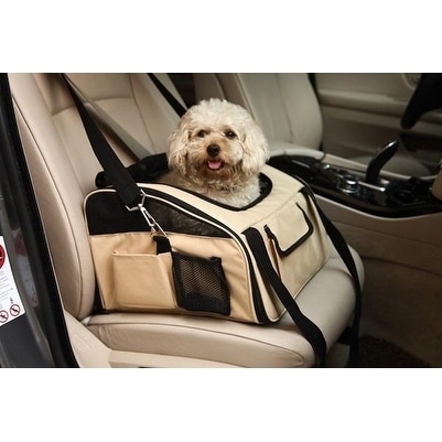 Pet Booster Seat >> Shop Pet Life Collapsible Nylon Pet Booster Seat One Size On Pet Booster Seat >> Shop Pet Life Collapsible Nylon Pet Booster Seat One Size On