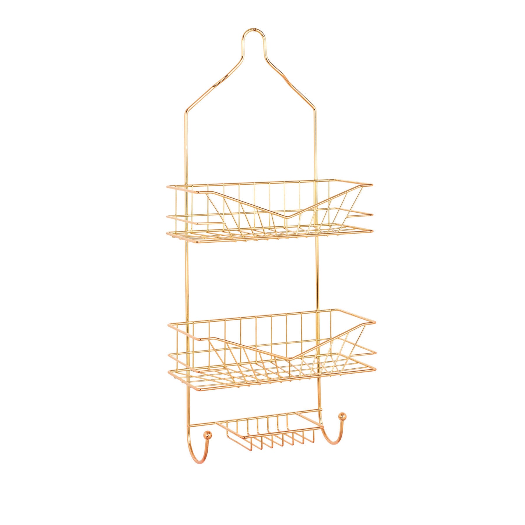 Sunrise Rose Gold Shower Caddy