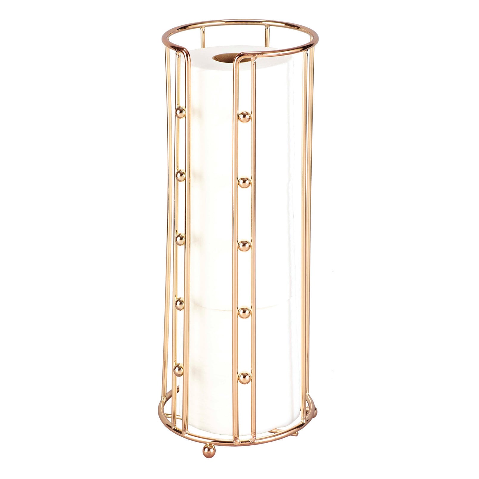 Balljoint Rose Gold Toilet Tissue Holder