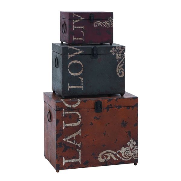 Iron Storage Trunk Set   16302938 Big