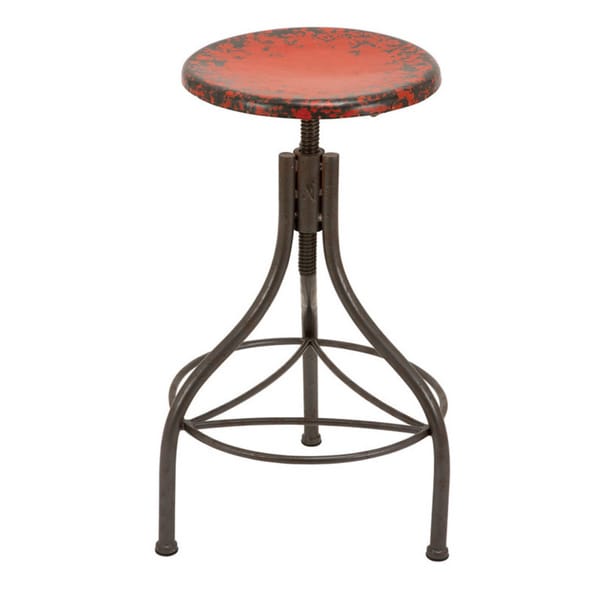 Metal Bar Stool - Overstock - 9118550