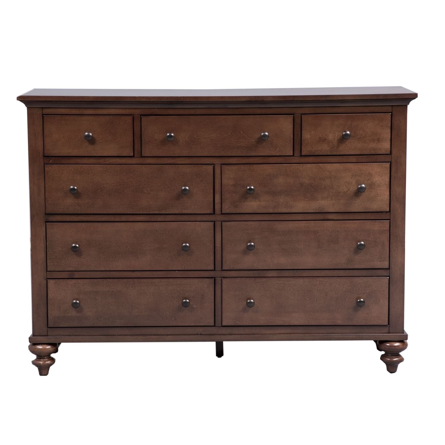 Hamilton Cinnamon 9 Drawer Dresser Cherry 9 Drawer Ebay