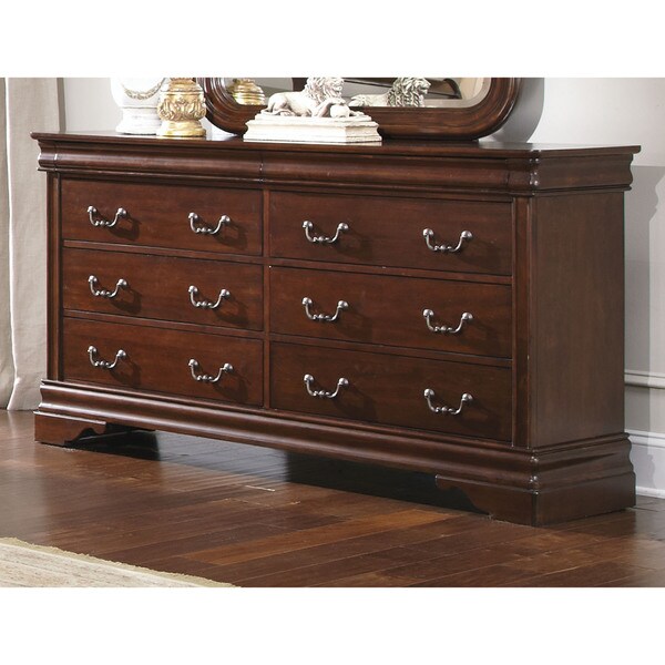 Shop Cherry Louis Philippe 8-drawer Dresser - On Sale - Free Shipping Today - 0 ...
