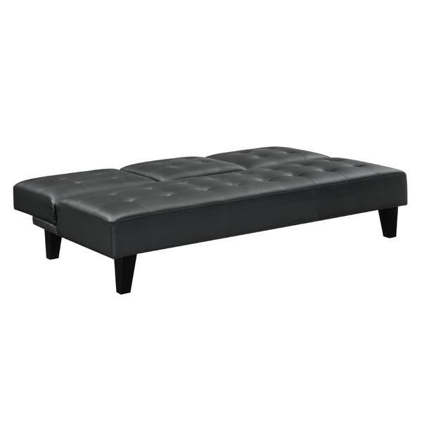 Avenue Greene Julia Cup Holder Convertible Futon Sofa Bed Cup Holder Convertible Futon Sofa Bed