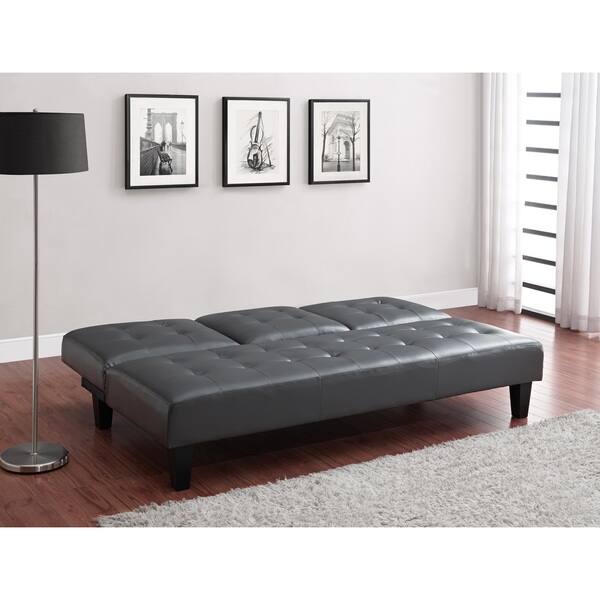Avenue Greene Julia Cup Holder Convertible Futon Sofa Bed Cup Holder Convertible Futon Sofa Bed