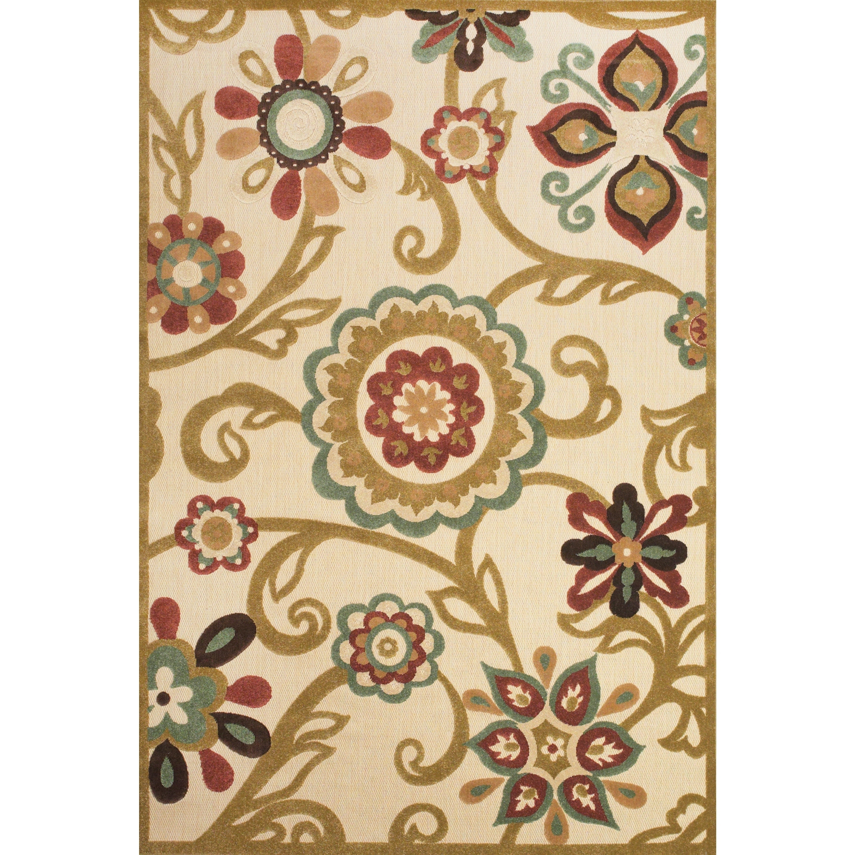 Uttur Sand Light Gold Area Rug (5 X 76)