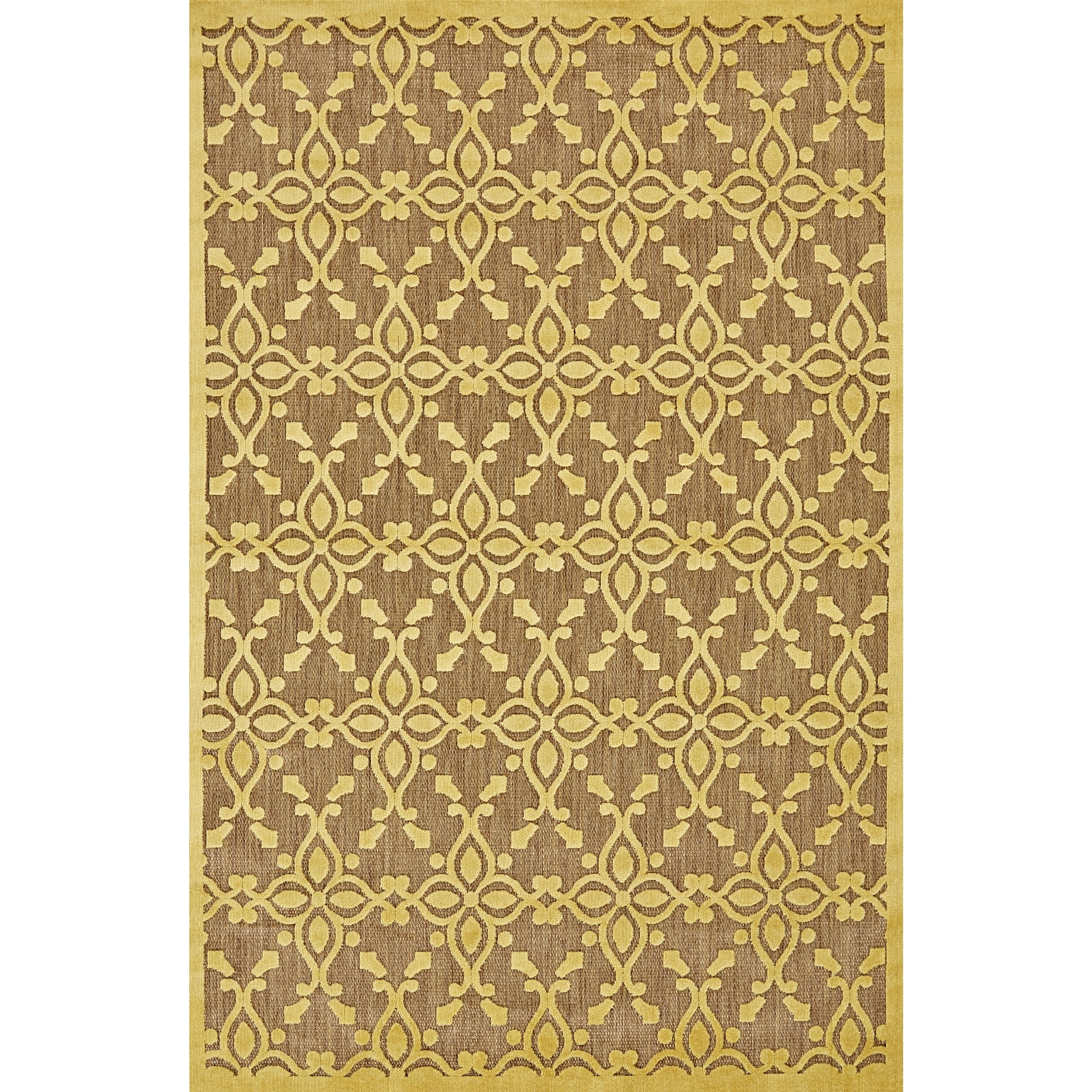 Tahla Tan Yellow Area Rug (5 X 76)