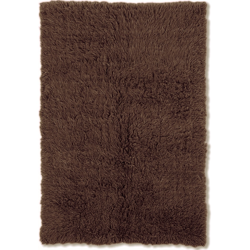 Flokati Super Heavy Cocoa Area Rug (9 X 12)