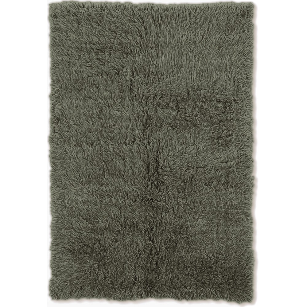 Flokati Super Heavy Olive Area Rug (9 X 12)