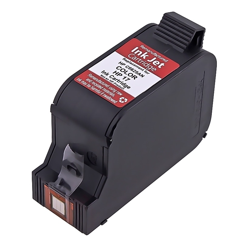 Basacc Remanufactured C6625 No.17 Color Ink Cartridge For Hp Deskjet