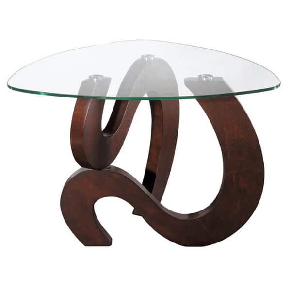 Nassau Shaped End Table Overstock 9120537