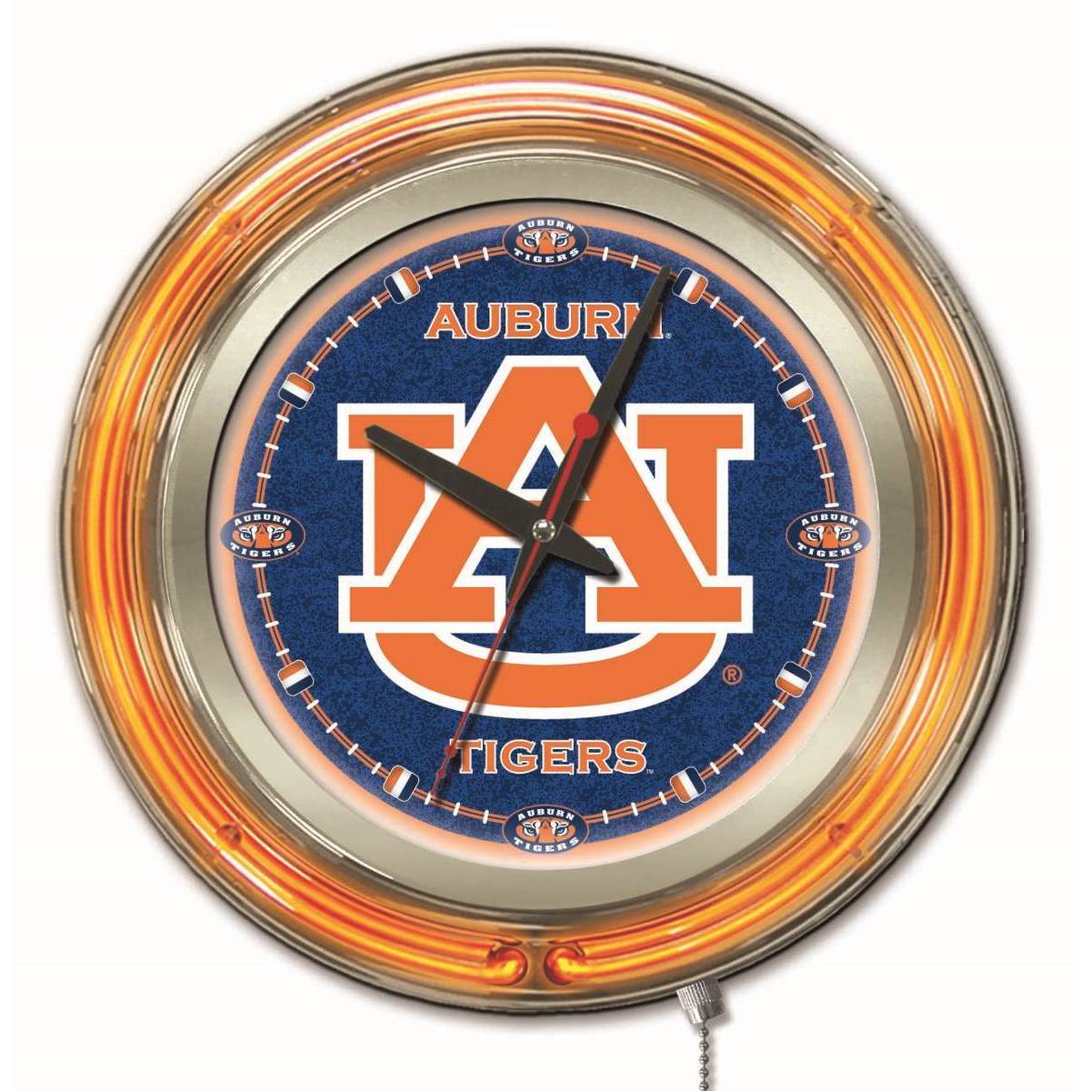 Holland Neon Sec Logo Clock