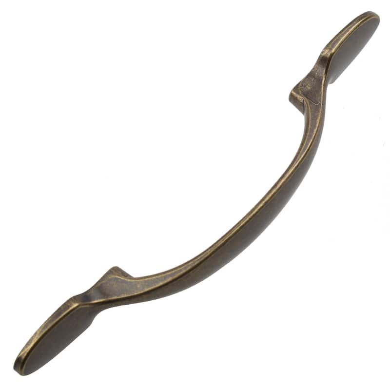 GlideRite 3-inch Antique Brass Classic Cabinet Pulls (Pack of 10)