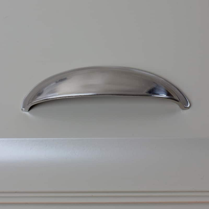 GlideRite 2.875-inch Satin Nickel Cabinet Bin Pulls (Pack of 10)