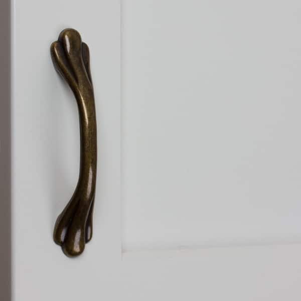 GlideRite 3 inch Antique Brass Classic Paw Cabinet Pulls (Pack of 10) - On  Sale - Bed Bath & Beyond - 9121232