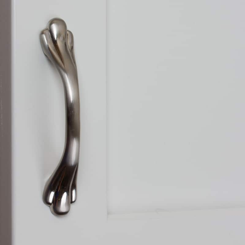 GlideRite 3 inch Satin Nickel Classic Paw Cabinet Pulls (Pack of 10)