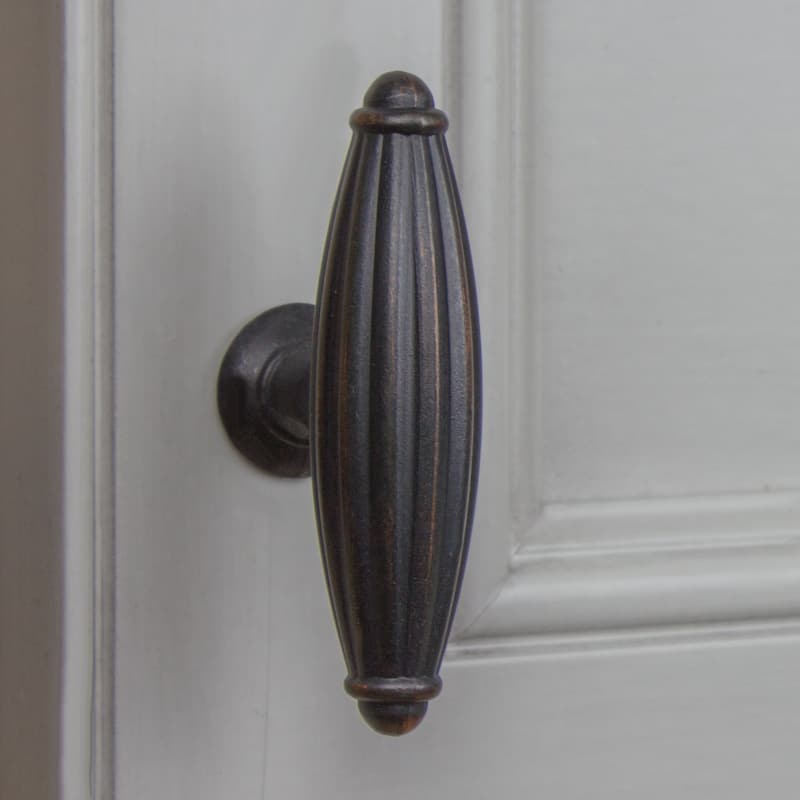 GlideRite 2.5-inch Oil Rubbed Bronze Fluted Cabinet Knob (Case of 10)