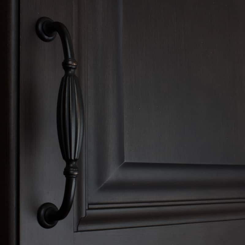 GlideRite 5-inch Oil Rubbed Bronze Fluted Cabinet Pull (Case of 10)