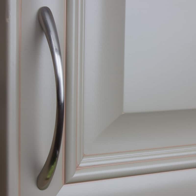 GlideRite 5-inch Satin Nickel Cabinet Loop Pulls (Case of 10)