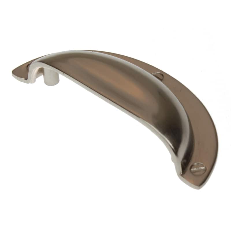 GlideRite 2.5 inch Satin Nickel Cabinet Bin Pulls (Pack of 10) - satin nickel