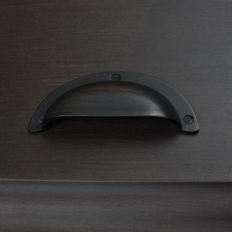 GlideRite 2.5 inch Oil Rubbed Bronze Cabinet Bin Pulls (Pack of 10)