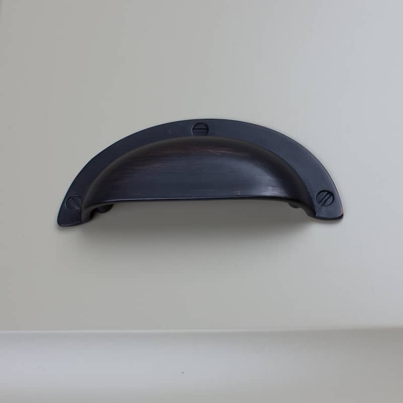 GlideRite 2.5 inch Oil Rubbed Bronze Cabinet Bin Pulls (Pack of 10)