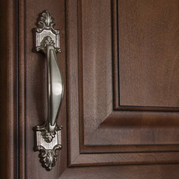 Shop Gliderite 3 5 Inch Satin Nickel Old World Cabinet Pulls Pack