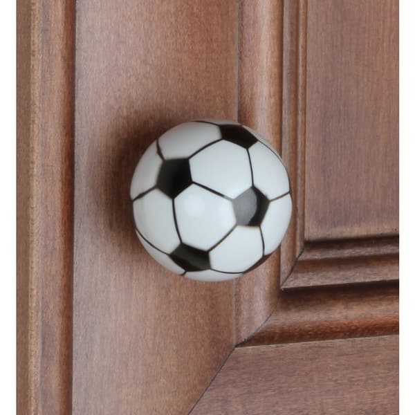 Shop Gliderite Soccer Ball Cabinet Or Dresser Sports Knobs Pack