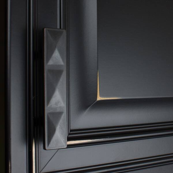Shop Gliderite 2 5 Inch Oil Rubbed Bronze Rectangle Triple Pyramid