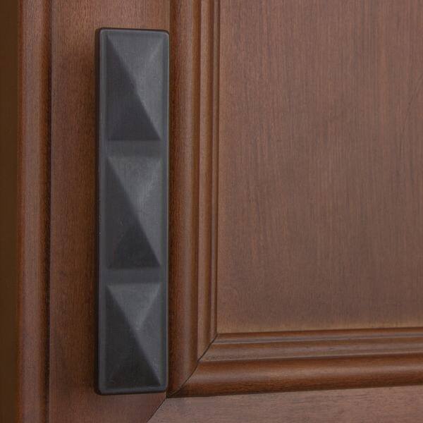 Shop Gliderite 2 5 Inch Oil Rubbed Bronze Rectangle Triple Pyramid