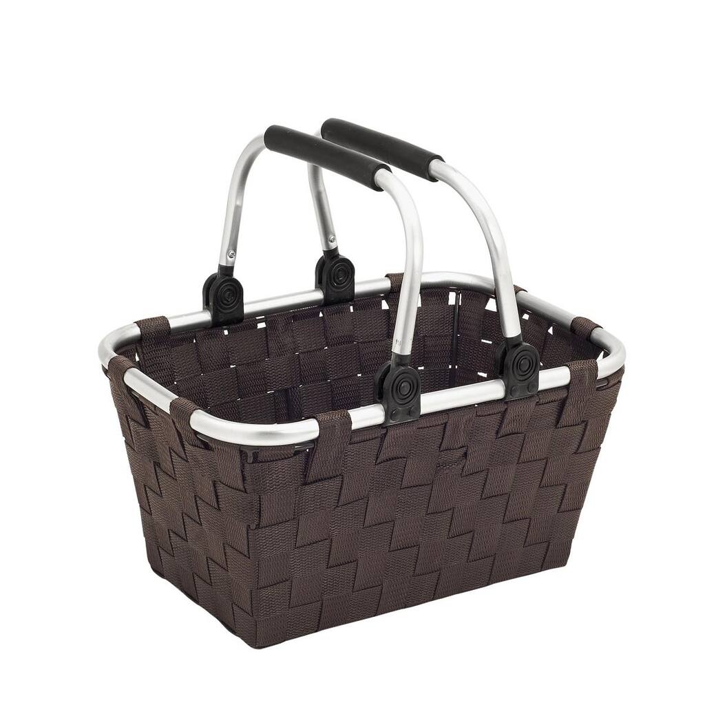 Small Tote with Aluminum Handles