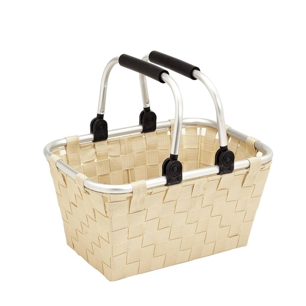 Small Tote with Aluminum Handles