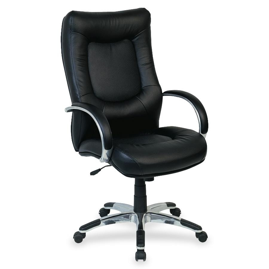 Lorell Stonebridge Leather Executive High back Chair