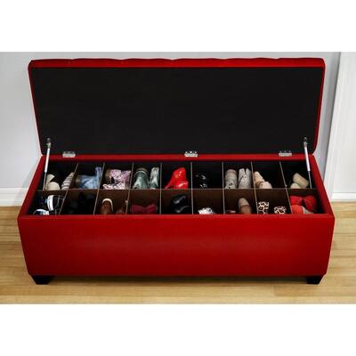 The Sole Secret Shoe Storage Bench - Candice Berry