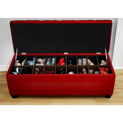 The Sole Secret Shoe Storage Bench - Candice Berry